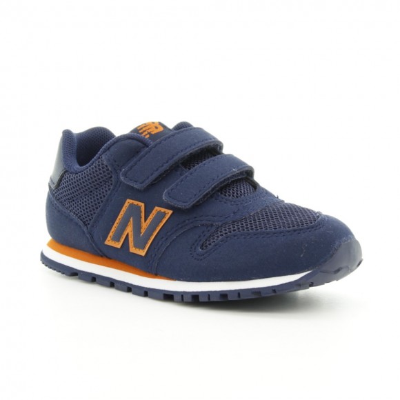 Zapatillas New Balance 500 Azul-Naranja