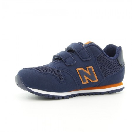 Zapatillas New Balance 500 Azul-Naranja