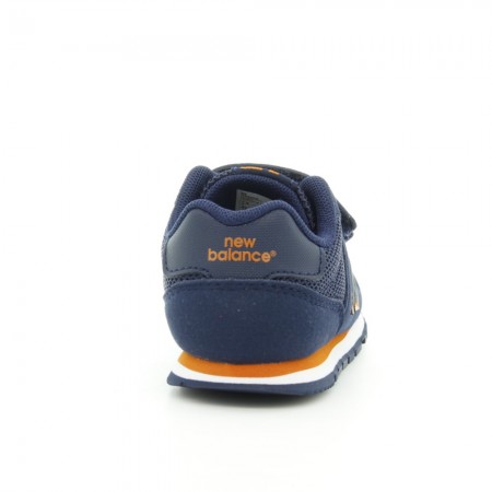 Zapatillas New Balance 500 Azul-Naranja