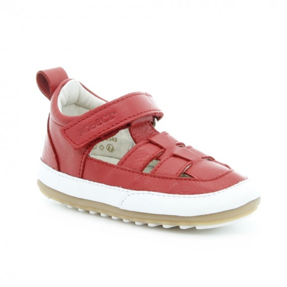 Zapatos bebé Robeez Miniz Rojo