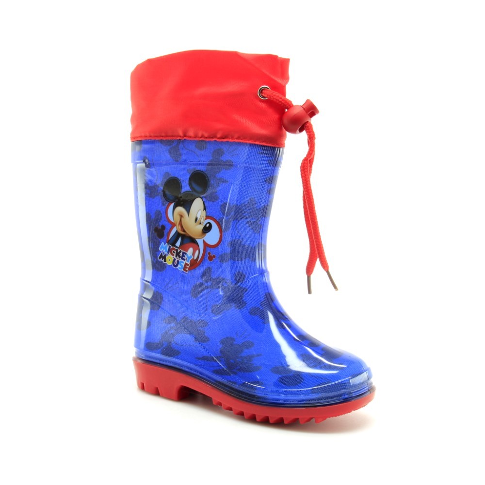 Botas de agua Mickey Azul-Rojo