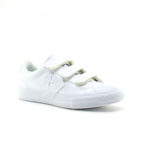 Converse Star Player Piel Blanco