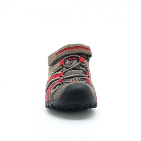 Sandalias de niño Geox Borealis Marrón-Rojo