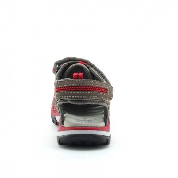 Sandalias de niño Geox Borealis Marrón-Rojo