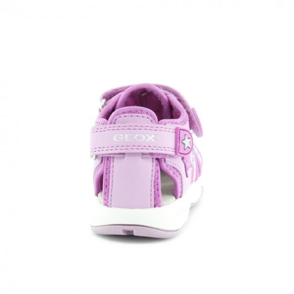 Sandalias de niña Geox Multy Fucsia-Rosa