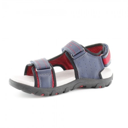 Sandalias abierta Geox Strada Azul-Rojo