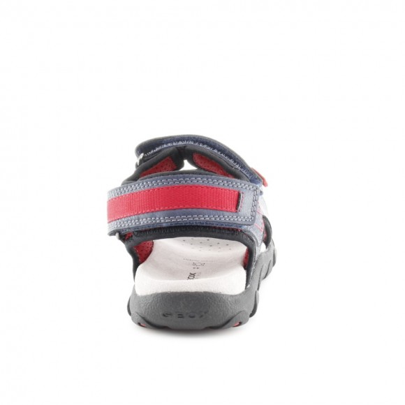 Sandalias abierta Geox Strada Azul-Rojo