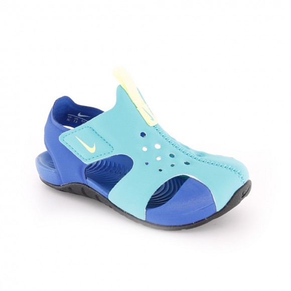 Sandalias Nike Sunray Protect Verde-Azul