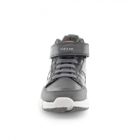 Zapato abotinado Geox Flexyper Negro-Gris