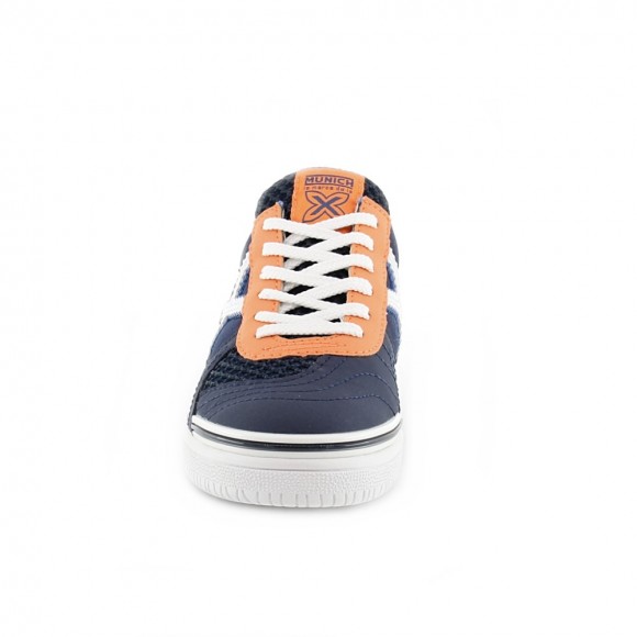 Zapatillas Munich niños G-3 Azul-Naranja vco