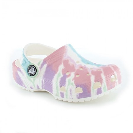 Sandalias Crocs Classic Tie Dye Multicolor