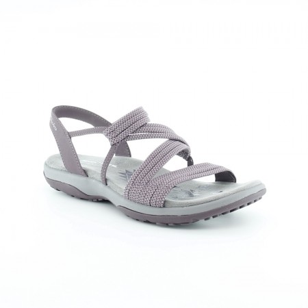 Sandalias de mujer Skechers Reggae Slim Gris