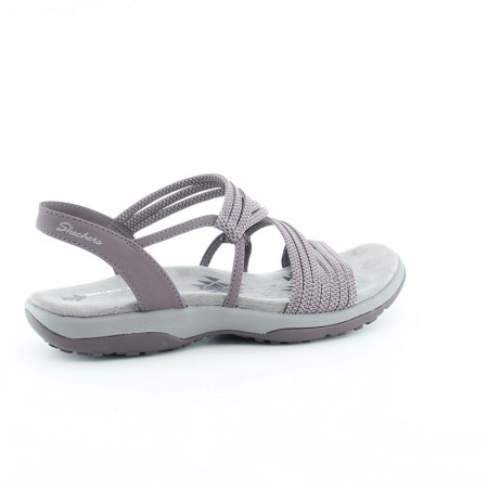 Sandalias de mujer Skechers Reggae Slim Gris