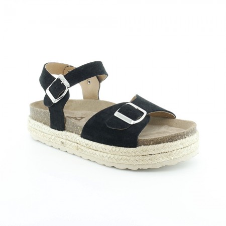 Sandalias de plataforma AngryMount 801 Negro
