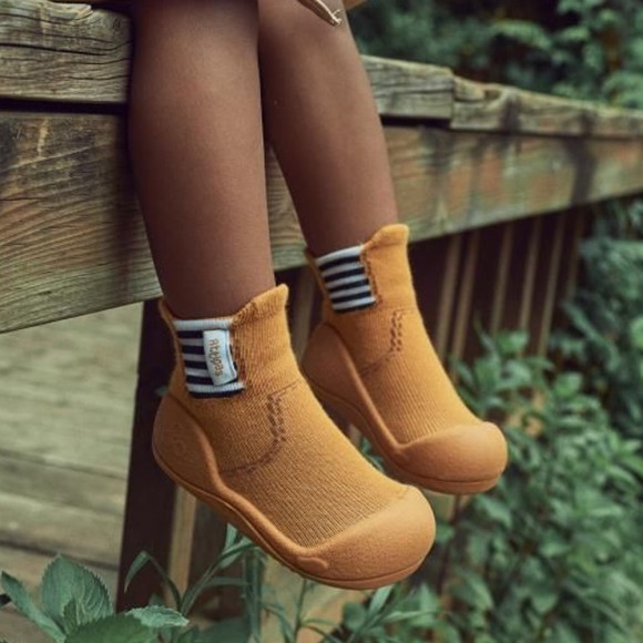 Calcetines Attipas Rain Boots Amarillo.