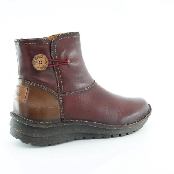 Botines de mujer Pikolinos Cazorla Granate