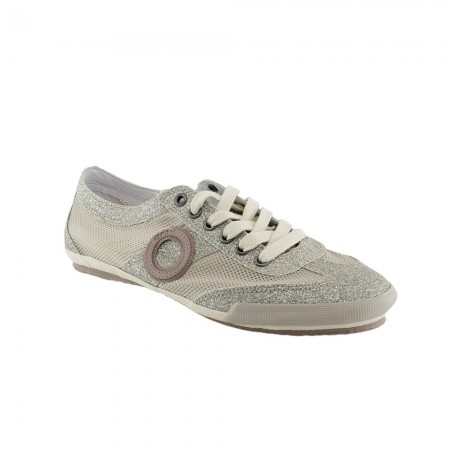 Zapatillas Aro Joaneta Glitter Beige