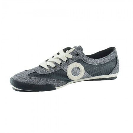 Zapatillas Aro Joaneta Glitter Plata
