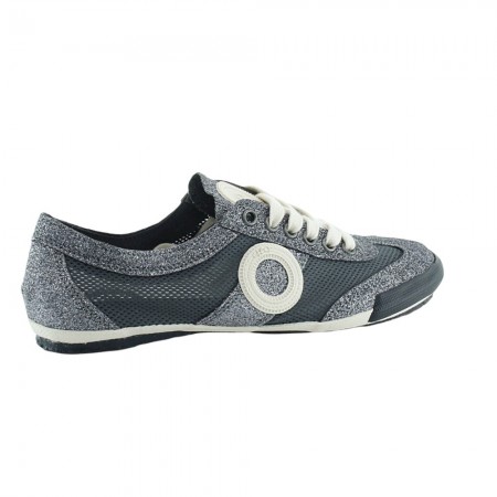 Zapatillas Aro Joaneta Glitter Plata