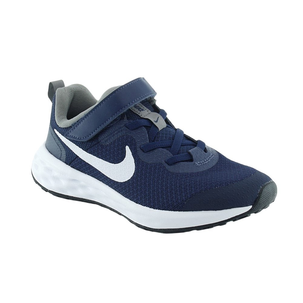 Punto de exclamación Seguro gris Zapatillas Nike Revolution 6 Azul Marino j
