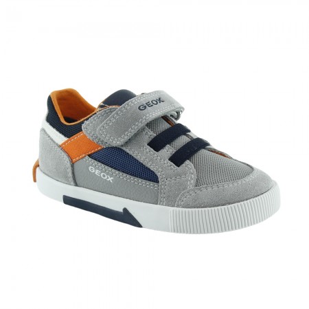 Zapatillas Geox Kilwi Gris-Naranja