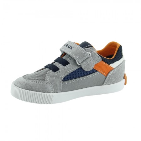 Zapatillas Geox Kilwi Gris-Naranja