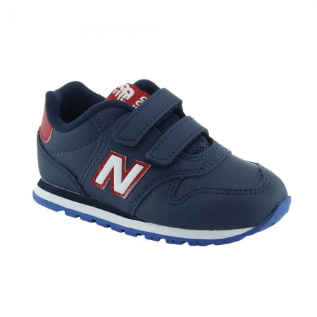 Zapatillas New Balance 500 Azul-Rojo