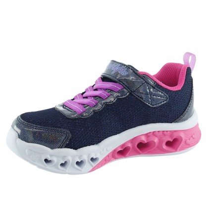 Zapatillas con luces Skechers Heart Lights Azul