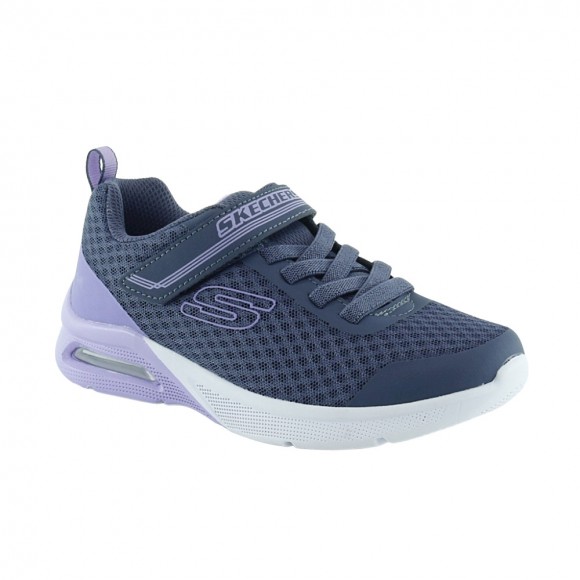 Zapatillas Skechers MicroSpec Gris-Malva