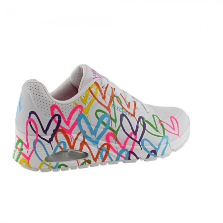 Zapatillas Skechers Uno Highlight Love Blanco