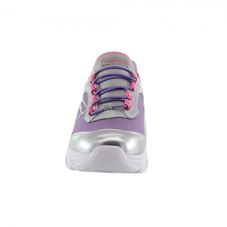 Zapatillas Skechers Slip-Ins Plata-Rosa