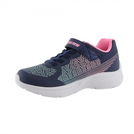 Zapatillas Skechers Microspec Azul-Rosa