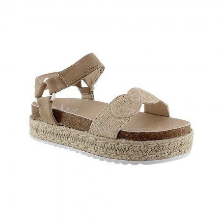 Sandalias Muntang Padbio Beige