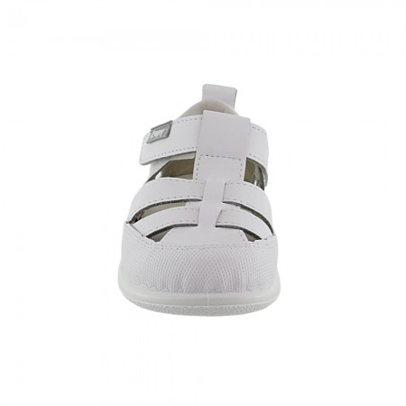 Sandalias respetuosas Zapy 2 Tiras Blanco