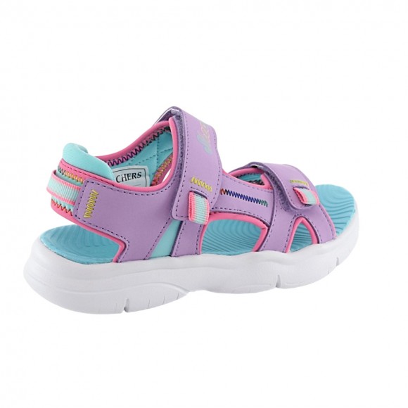 Sandalias Skechers Flex Splash Malva