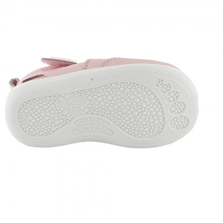 Sandalias respetuosas Zapy 2 Tiras Rosa