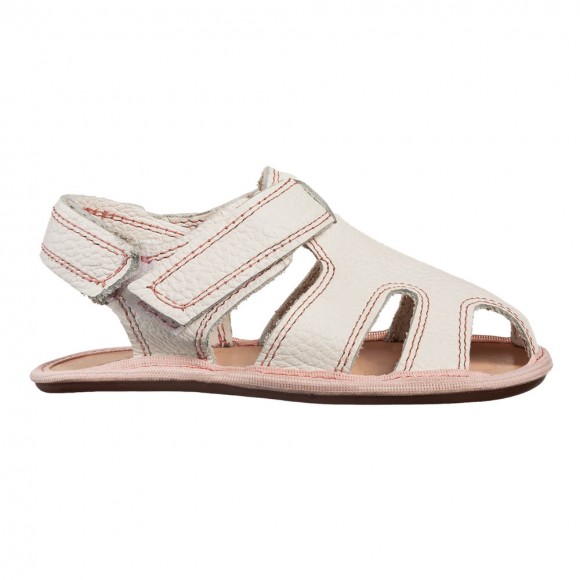 Sandalia barefoot Magical Shoes Janu Blanco-Rosa