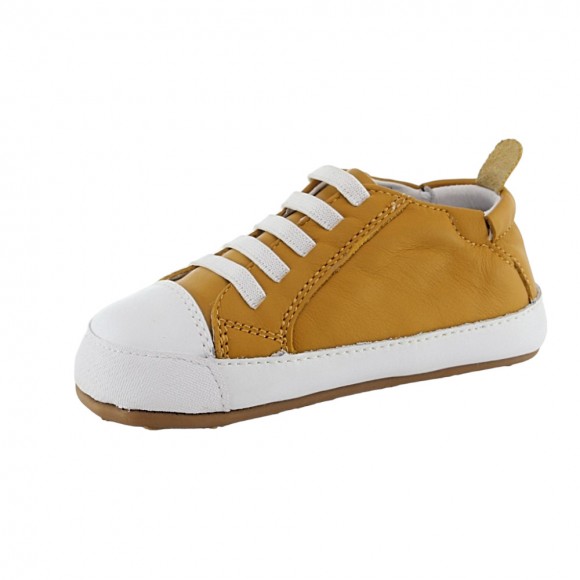 Calzado respetuoso Old Soles Eazy Jogger Mostaza