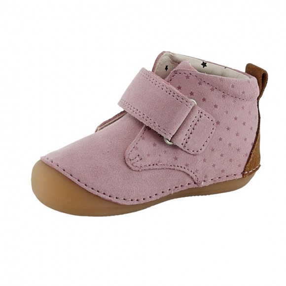 Botines Kickers Sabio Rosa