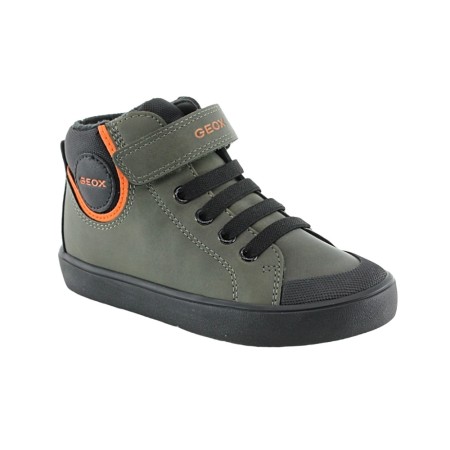Botines Geox Gisli Verde-Negro