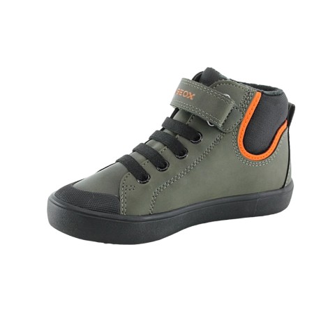 Botines Geox Gisli Verde-Negro