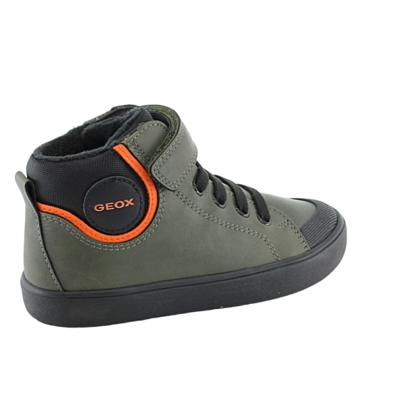 Botines Geox Gisli Verde-Negro
