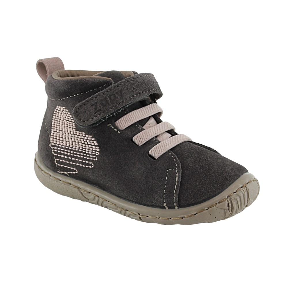 Botines Zapy AF70660 Gris-Rosa