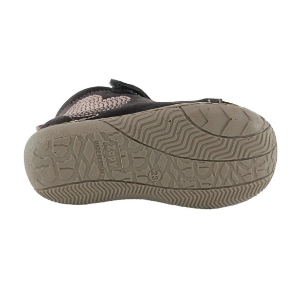 Botines Zapy AF70660 Gris-Rosa