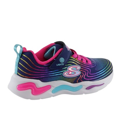 Zapatillas con luces Skechers Wavy-Beams Multicolor