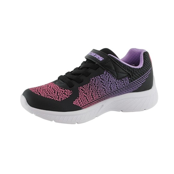 Zapatillas Skechers Microspec Max Negro-Fucsia