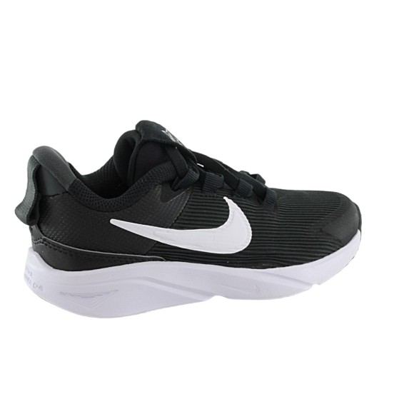 Zapatillas Nike Star Runner 4 Cordón elástico Negro