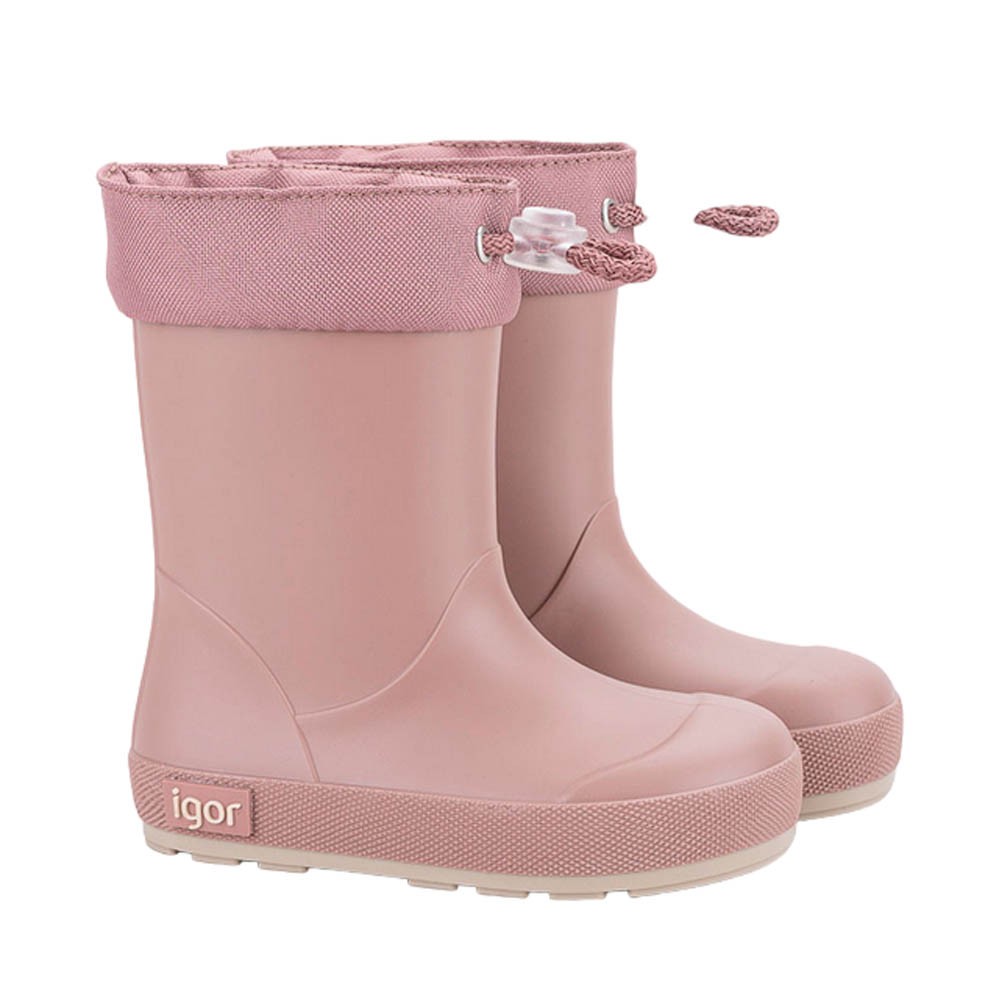 Botas de agua Barefoot Igor Yogi Cuello Rosa