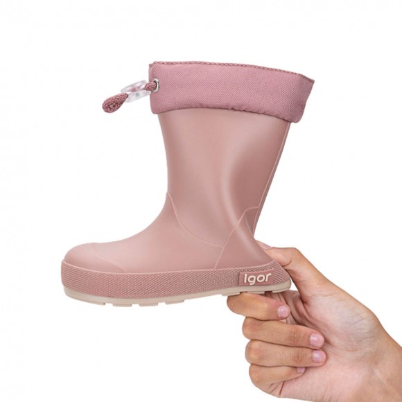 Botas de agua Barefoot Igor Yogi Cuello Rosa