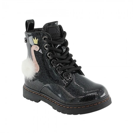 Botines Xti 150662 Charol Negro